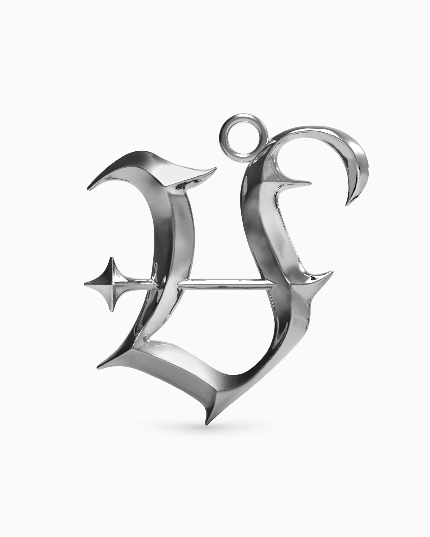 Blackletter Charms - V-Charms- Silver - - Ask & Embla