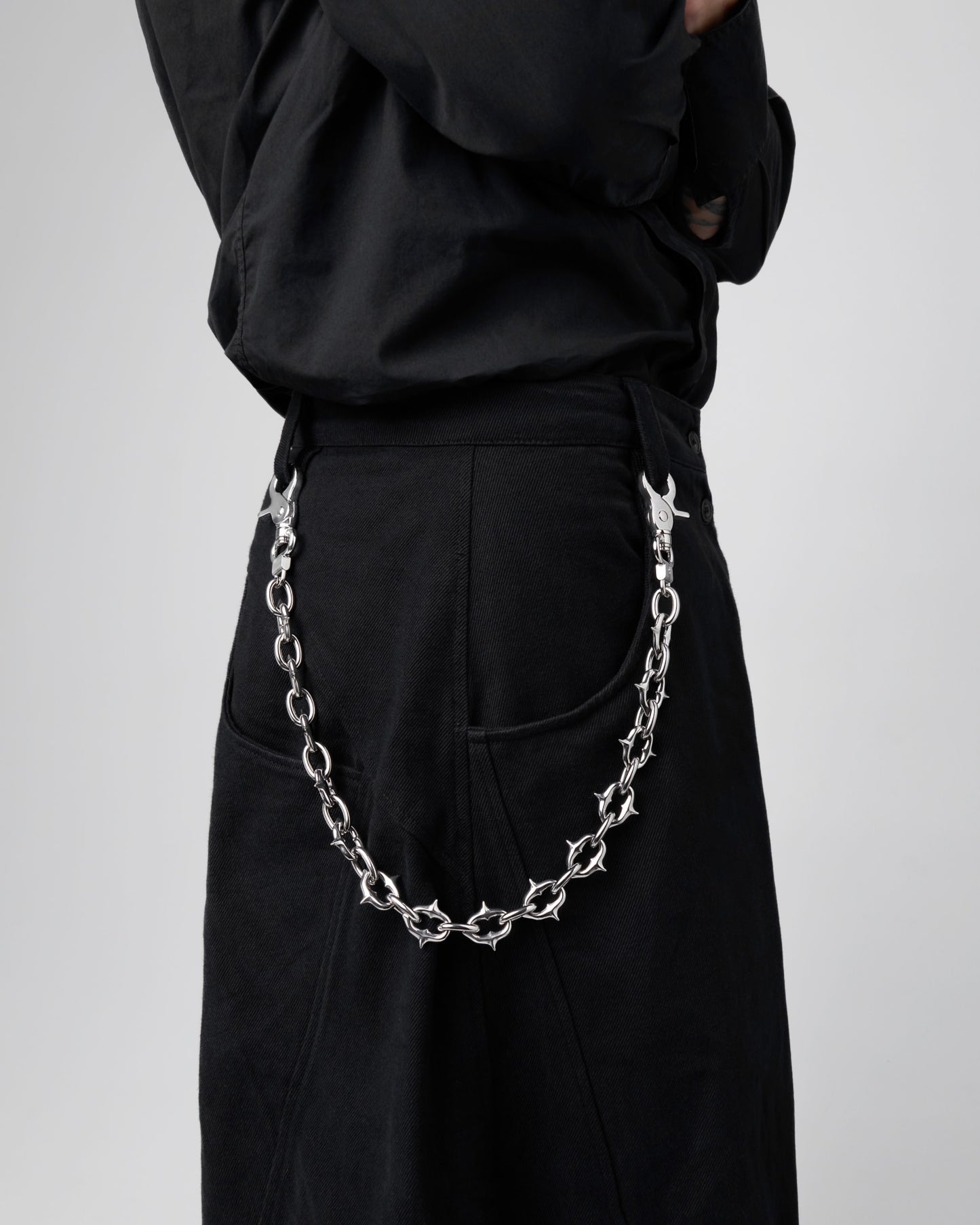 Unholy Grail Wallet Chain-Wallet Chains- Silver - - Ask & Embla