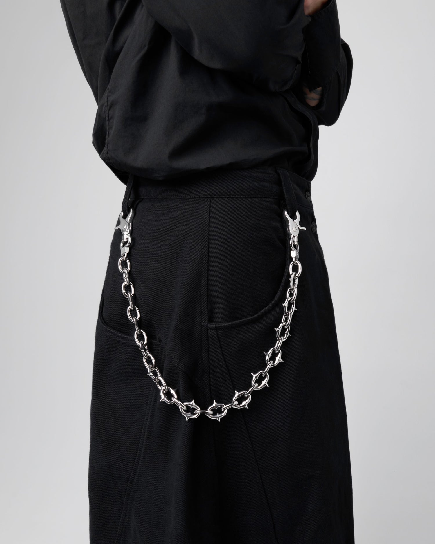 Unholy Grail Wallet Chain-Wallet Chains- Silver - - Ask & Embla