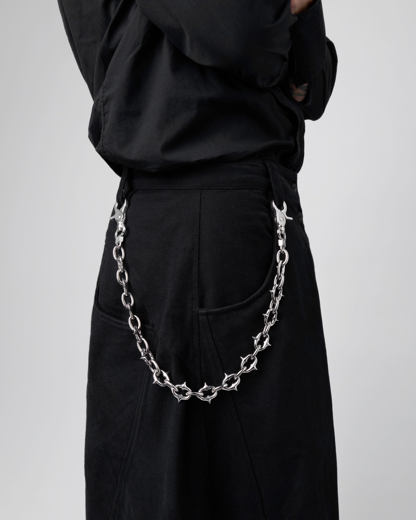 Unholy Grail Wallet Chain-Wallet Chains- Silver - - Ask & Embla