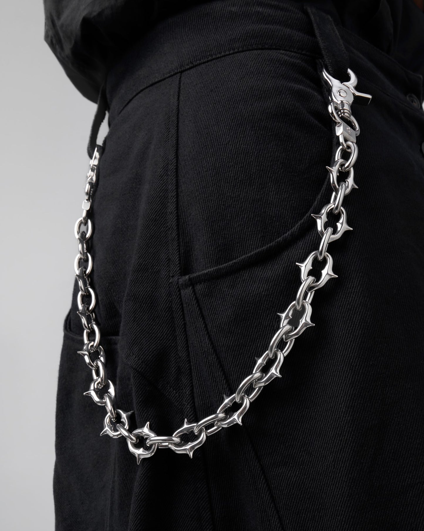 Unholy Grail Wallet Chain-Wallet Chains- Silver - - Ask & Embla