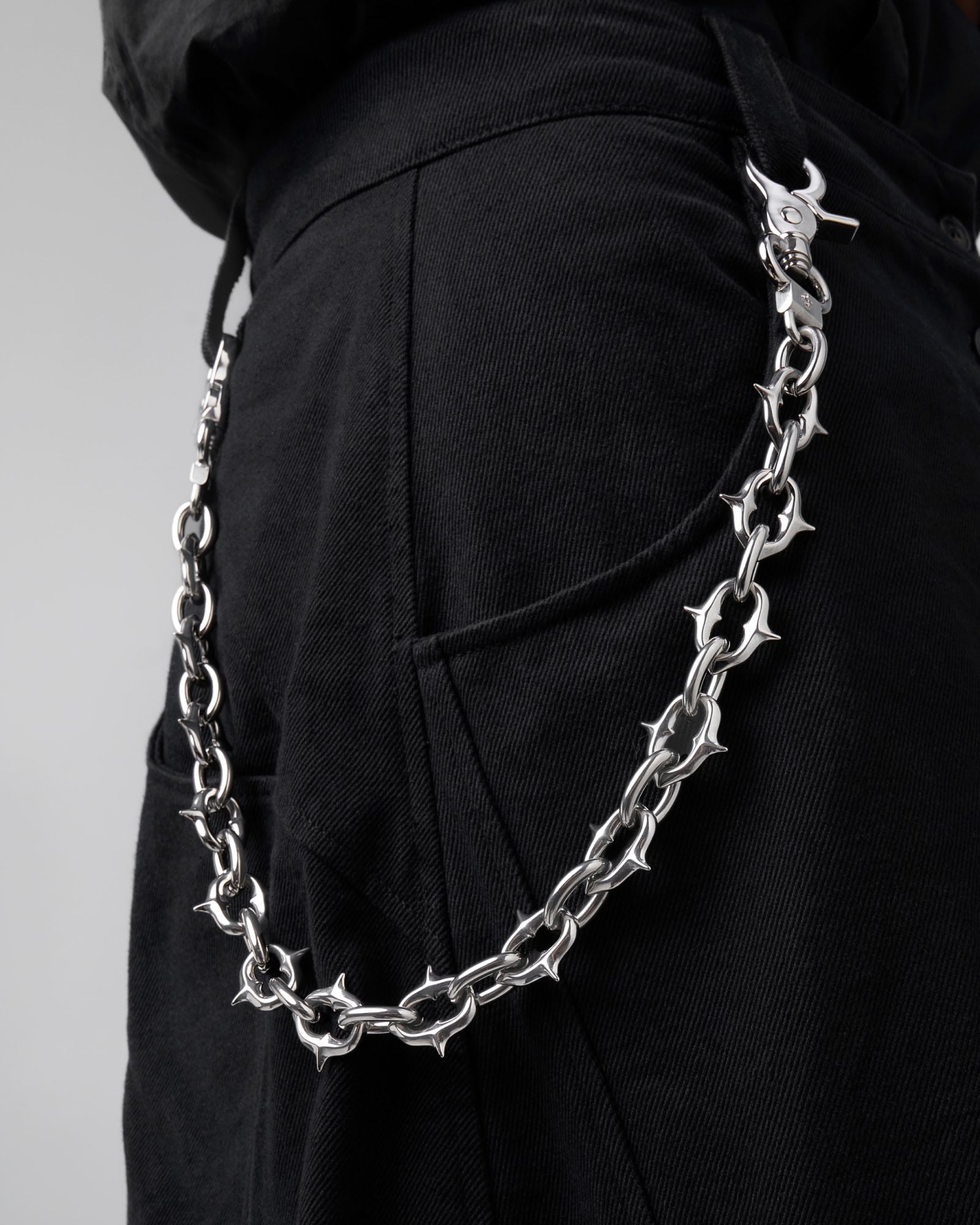 Unholy Grail Wallet Chain-Wallet Chains- Silver - - Ask & Embla