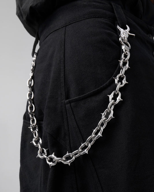 Unholy Grail Wallet Chain-Wallet Chains- Silver - - Ask & Embla