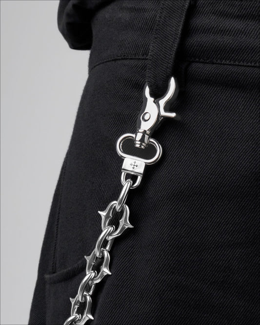 Unholy Grail Wallet Chain-Wallet Chains- Silver - - Ask & Embla