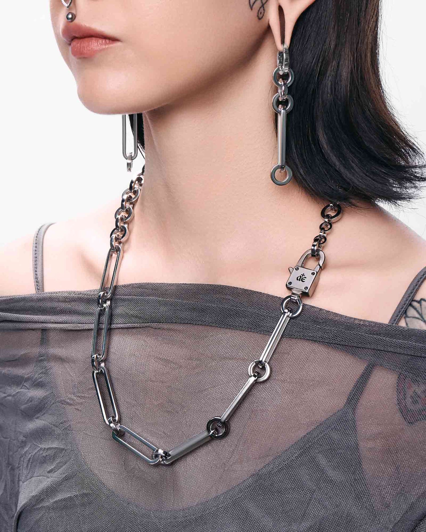 Paradox Necklace-Chain Necklaces- Silver - - Ask & Embla
