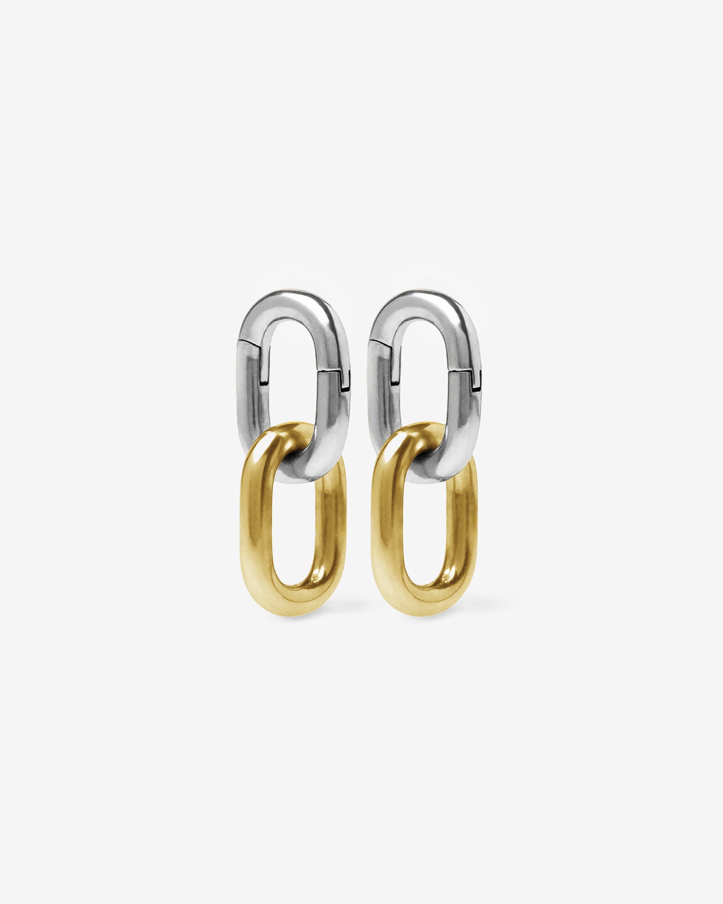 Galen Chain Hangers-Clicker Hangers- Two-toned (Gold and Silver) - 2-Link - Ask & Embla