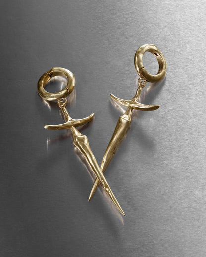 Elandria Hangers-Clicker Hangers- Gold - - Ask & Embla
