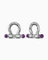 Aenigma Hangers-Hangers- Metal Spikes and Amethyst Orbs - - Ask & Embla