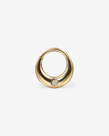 Caspian Gem Clicker-Clickers- 1.2mm (16g) - 8mm - Ask & Embla