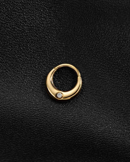Caspian Gem Clicker-Clickers- 1.2mm (16g) - 8mm - Ask & Embla