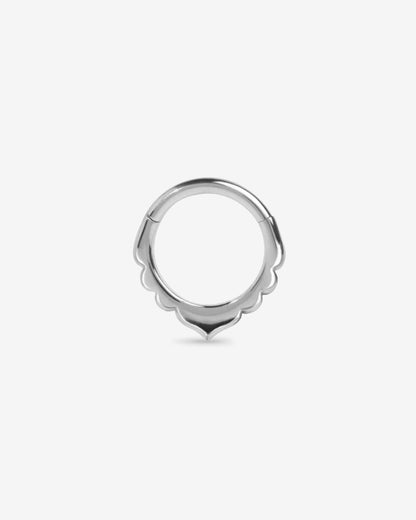 Petra Petal Clicker-Clickers- Silver - 8mm - Ask & Embla