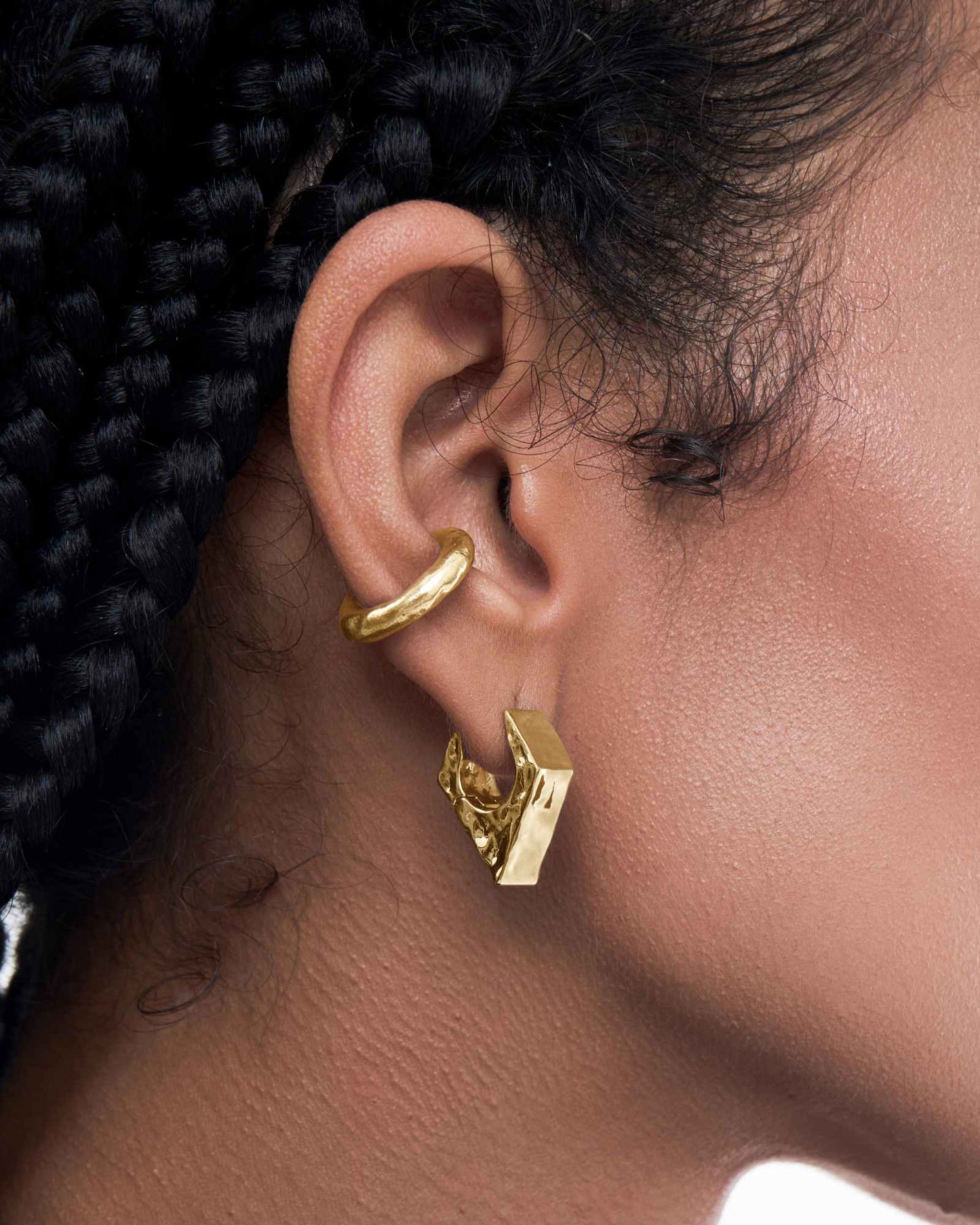 Orbit Ear Cuff-Ear Cuff- Gold - - Ask & Embla