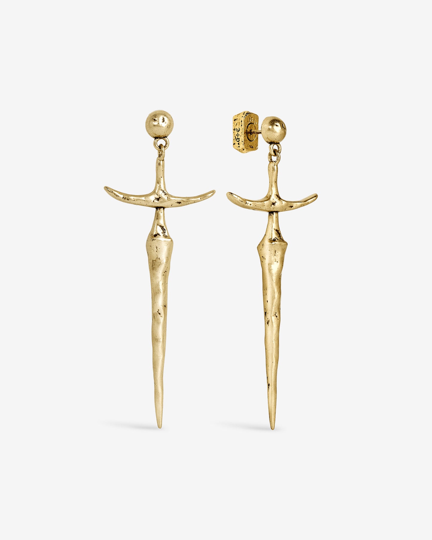 Elandria Earrings-Ear Dangles- Gold - - Ask & Embla