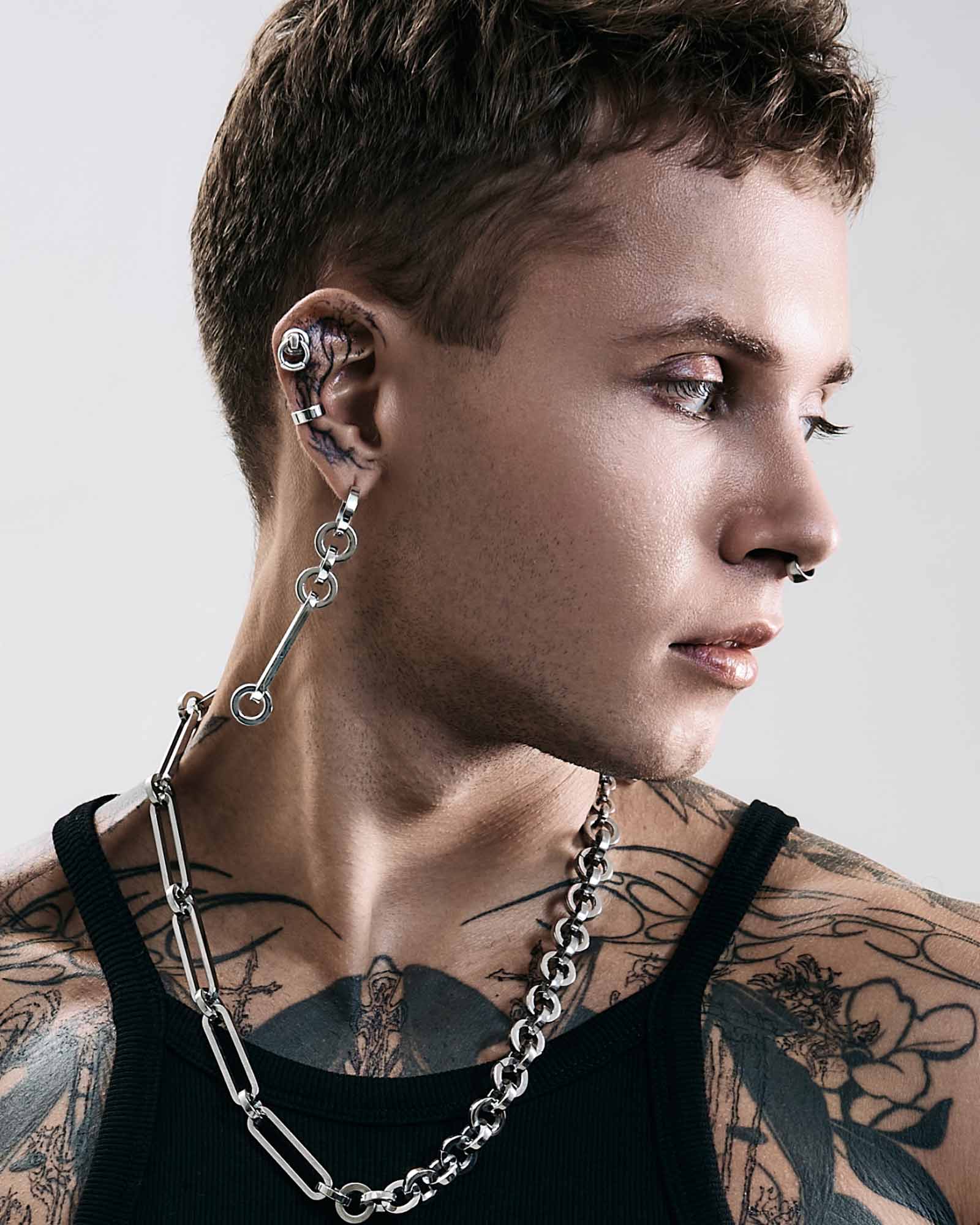 Paradox Earrings-Ear Dangles- Silver - - Ask & Embla