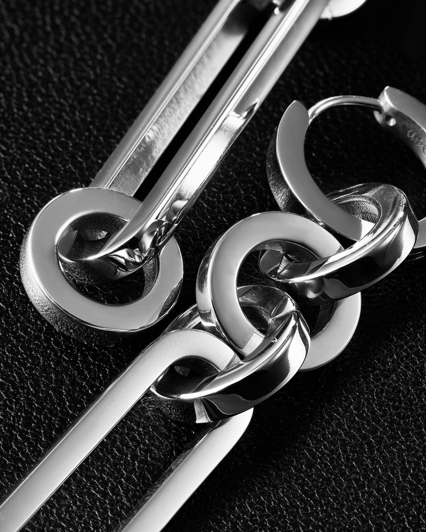 Paradox Earrings-Ear Dangles- Silver - - Ask & Embla