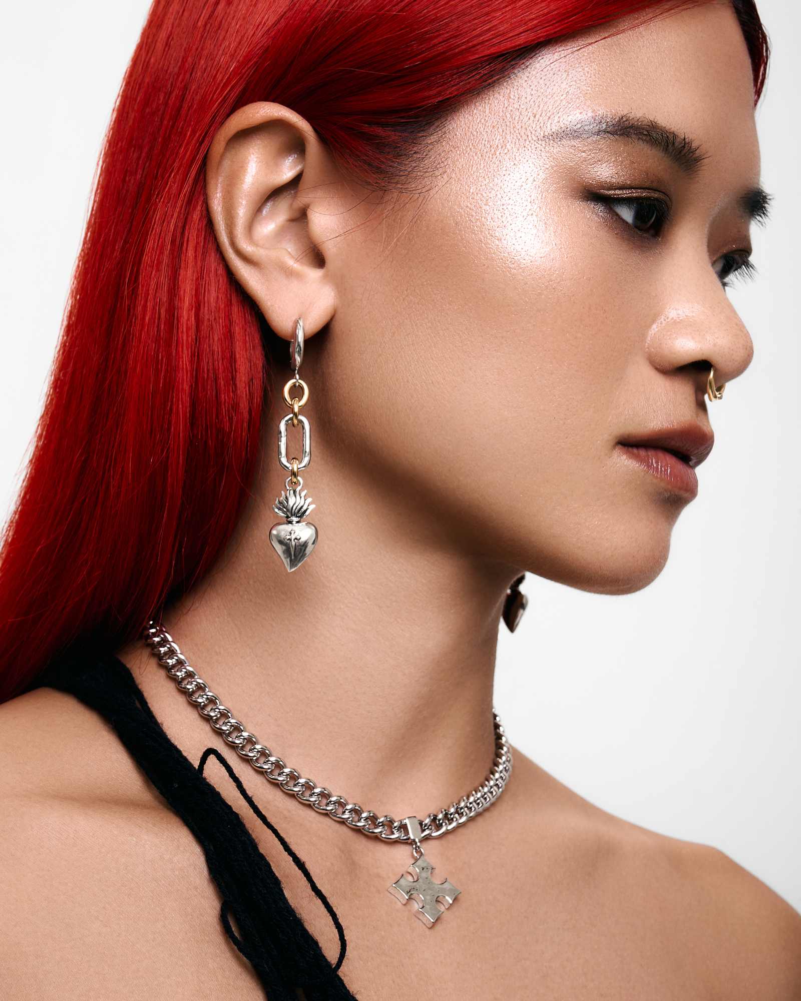 The Sacrament Earrings-Ear Dangles- Silver - - Ask & Embla