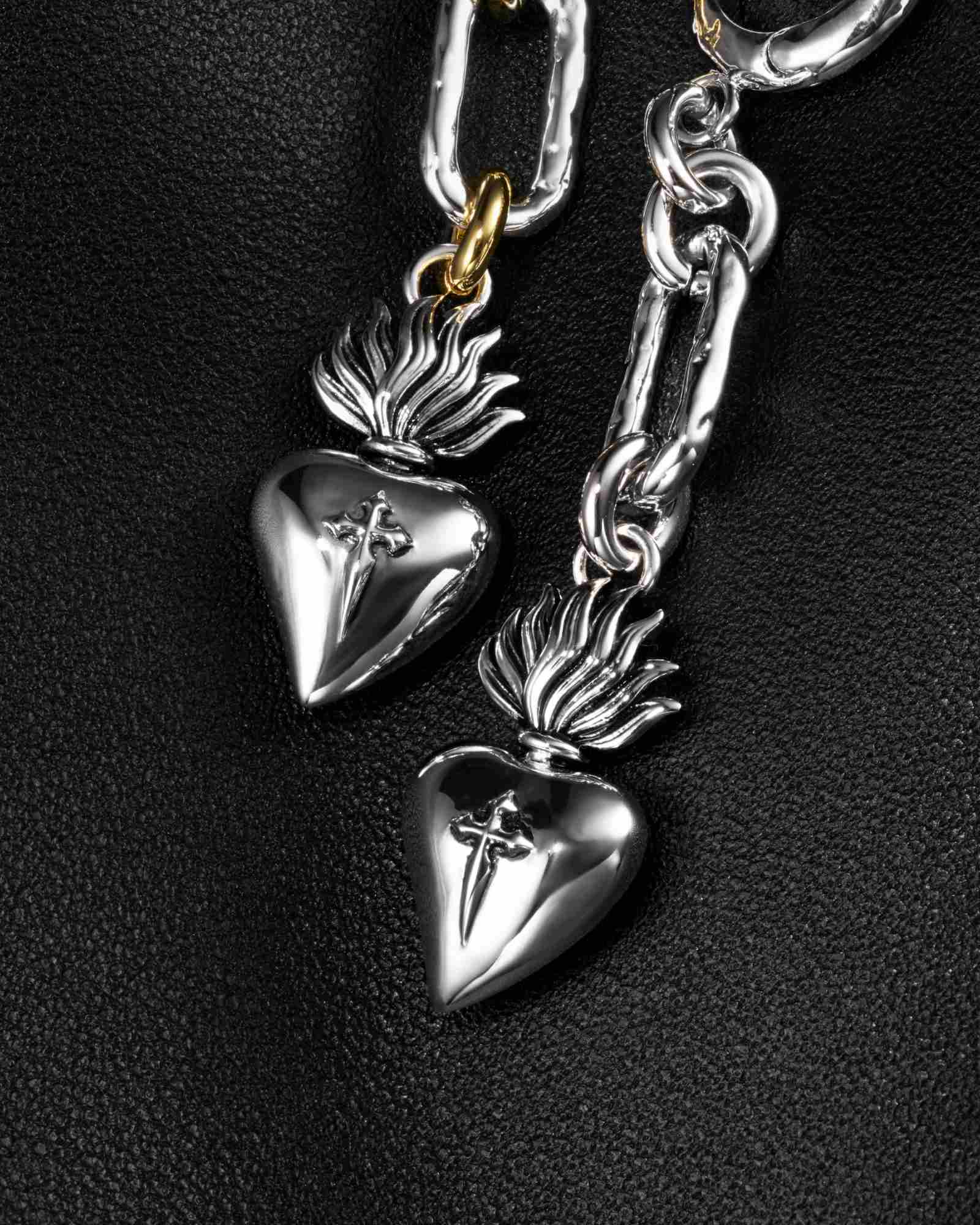 The Sacrament Earrings-Ear Dangles- Silver - - Ask & Embla