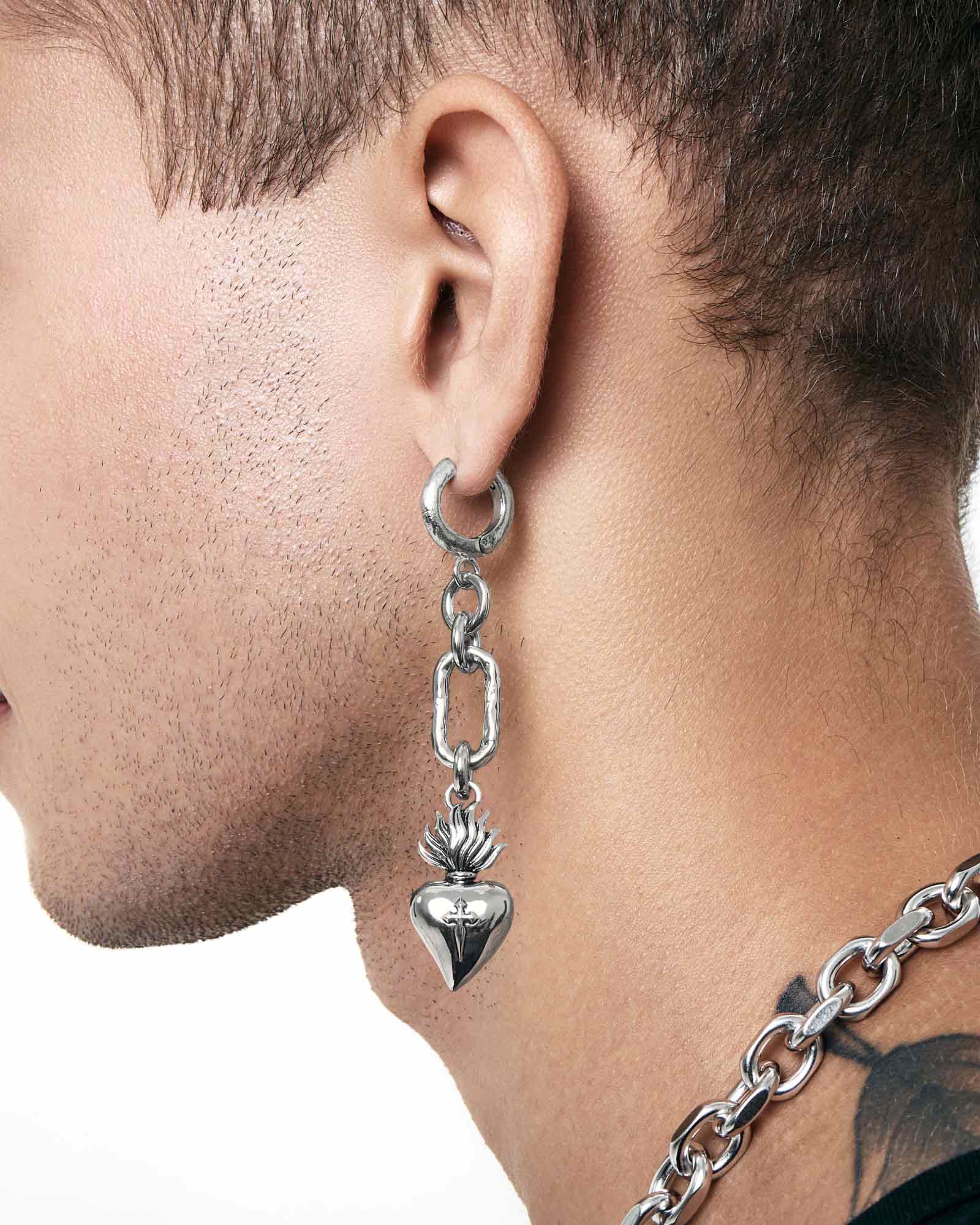 The Sacrament Earrings-Ear Dangles- Silver - - Ask & Embla