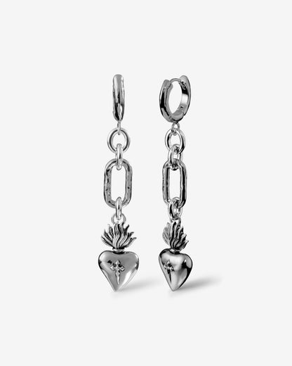 The Sacrament Earrings-Ear Dangles- Silver - - Ask & Embla