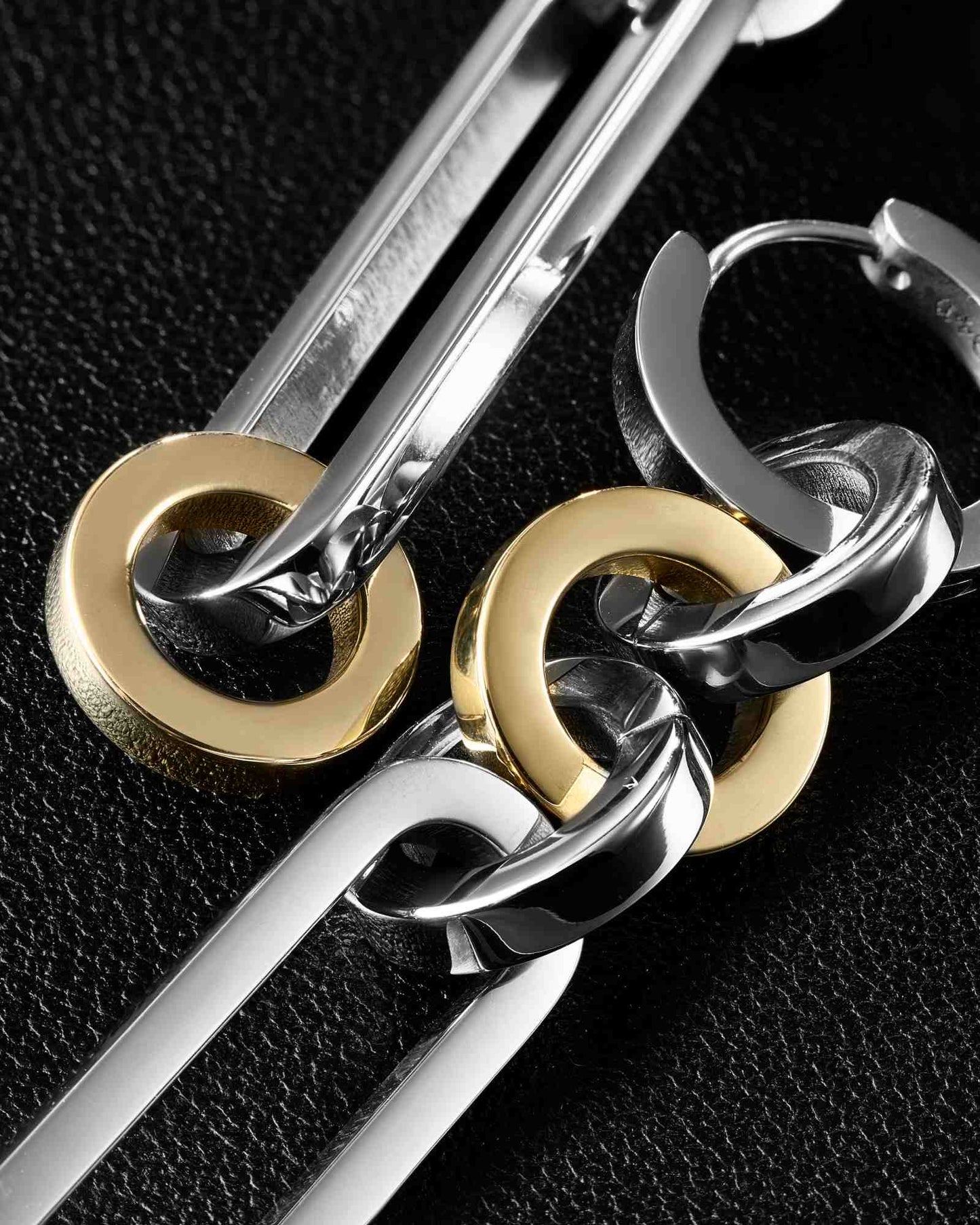 Paradox Earrings-Ear Dangles- Silver - - Ask & Embla