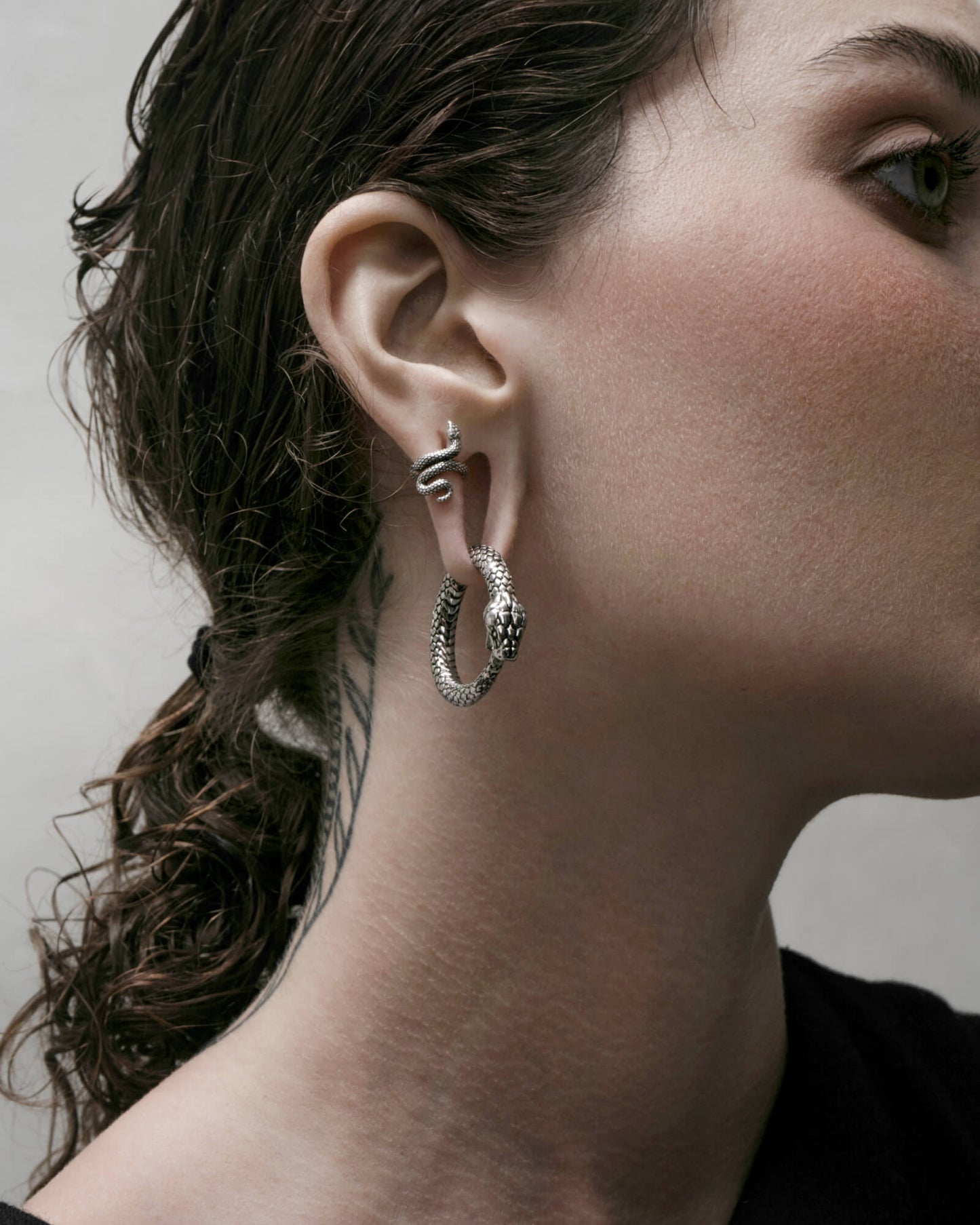 Sin Serpent Lobe Cuffs™️-Lobe Cuffs™- 7mm - Gold - Ask & Embla