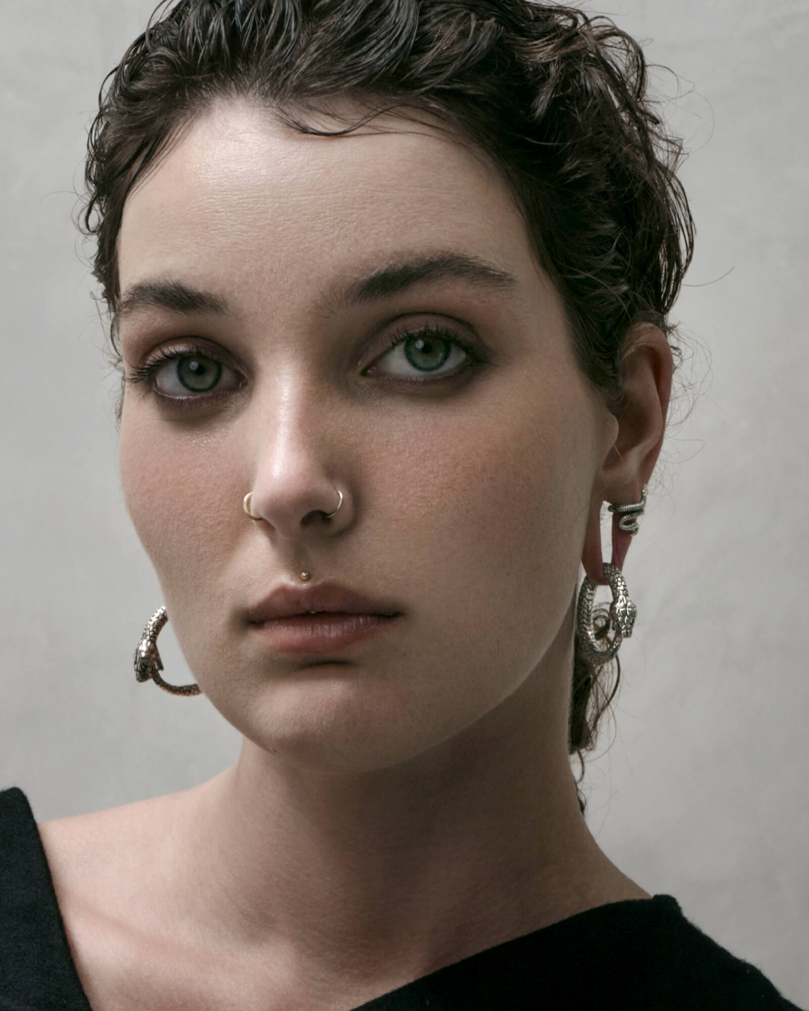 Sin Serpent Lobe Cuffs™️-Lobe Cuffs™- 7mm - Gold - Ask & Embla
