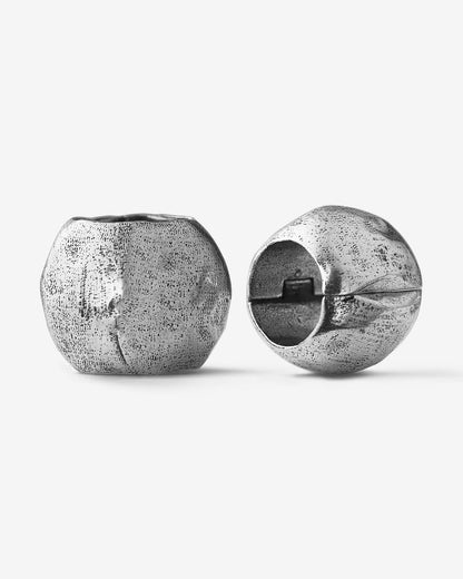 Dark Lantern Lobe Cuffs™-Lobe Cuffs™- Silver - 6mm - Ask & Embla