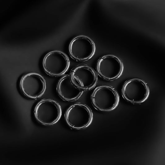 Classic Ring Stack in Steel - Ring Stacks - Ask and Embla