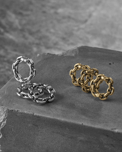 Seize Ring Stacks-Ring Stacks- Silver - 6mm - Ask & Embla