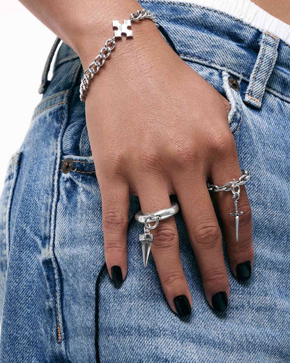 Cellar Chain Ring-Rings- Gold - US6 - Ask & Embla