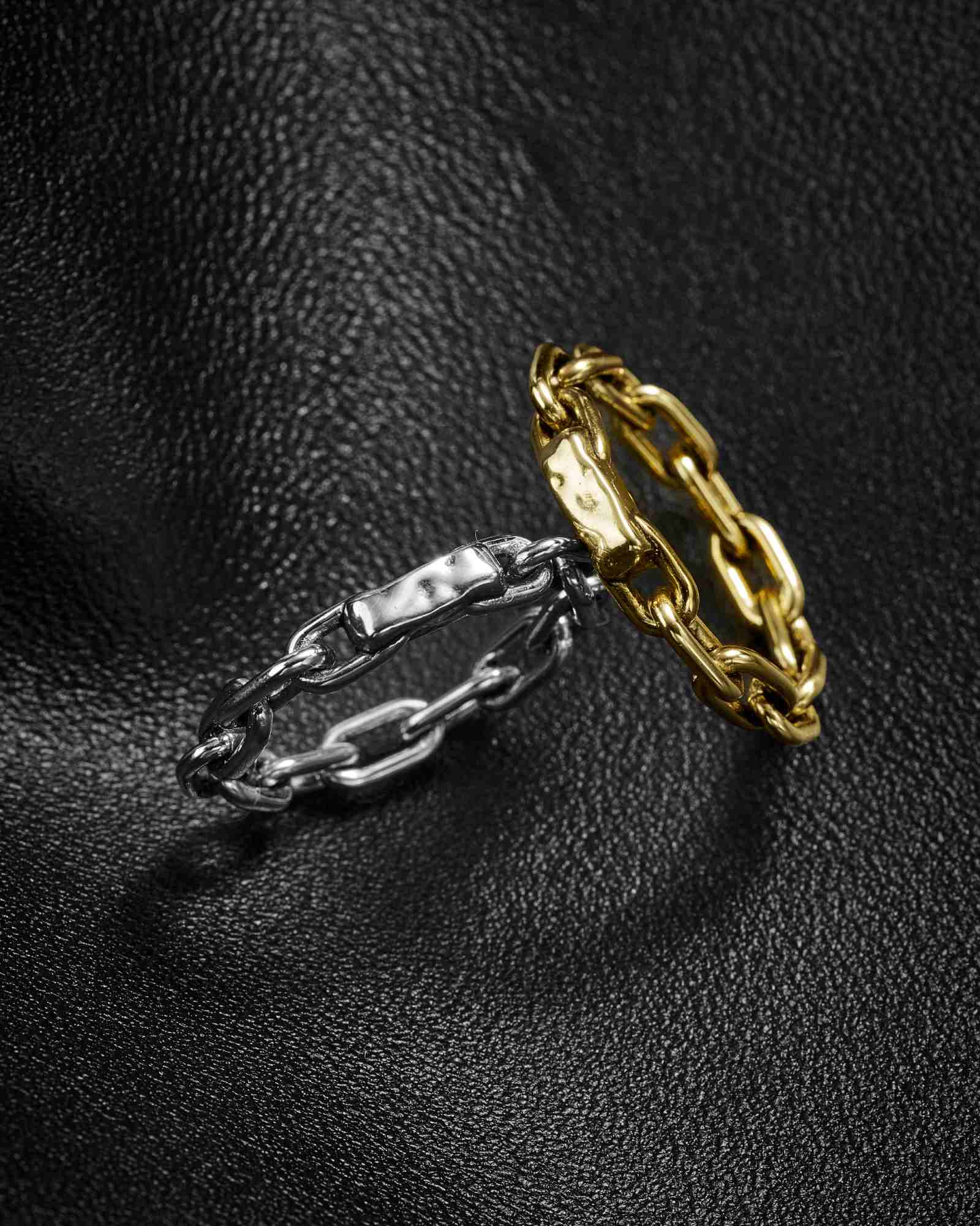 Cellar Chain Ring-Rings- Gold - US6 - Ask & Embla