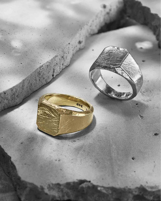 Prophet Signet Ring-Rings- Gold - US5 - Ask & Embla