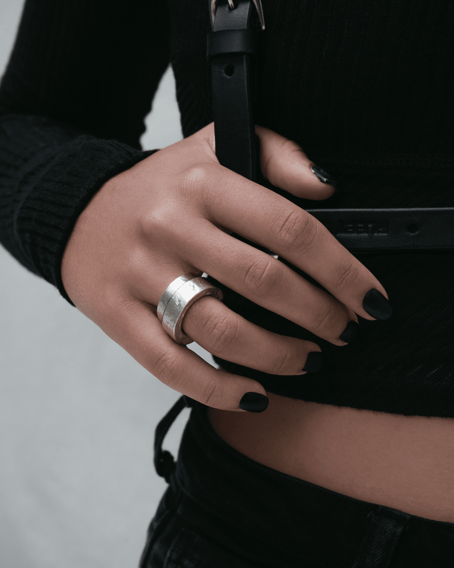 Temple Step Ring-Rings- Silver - US6 - Ask & Embla