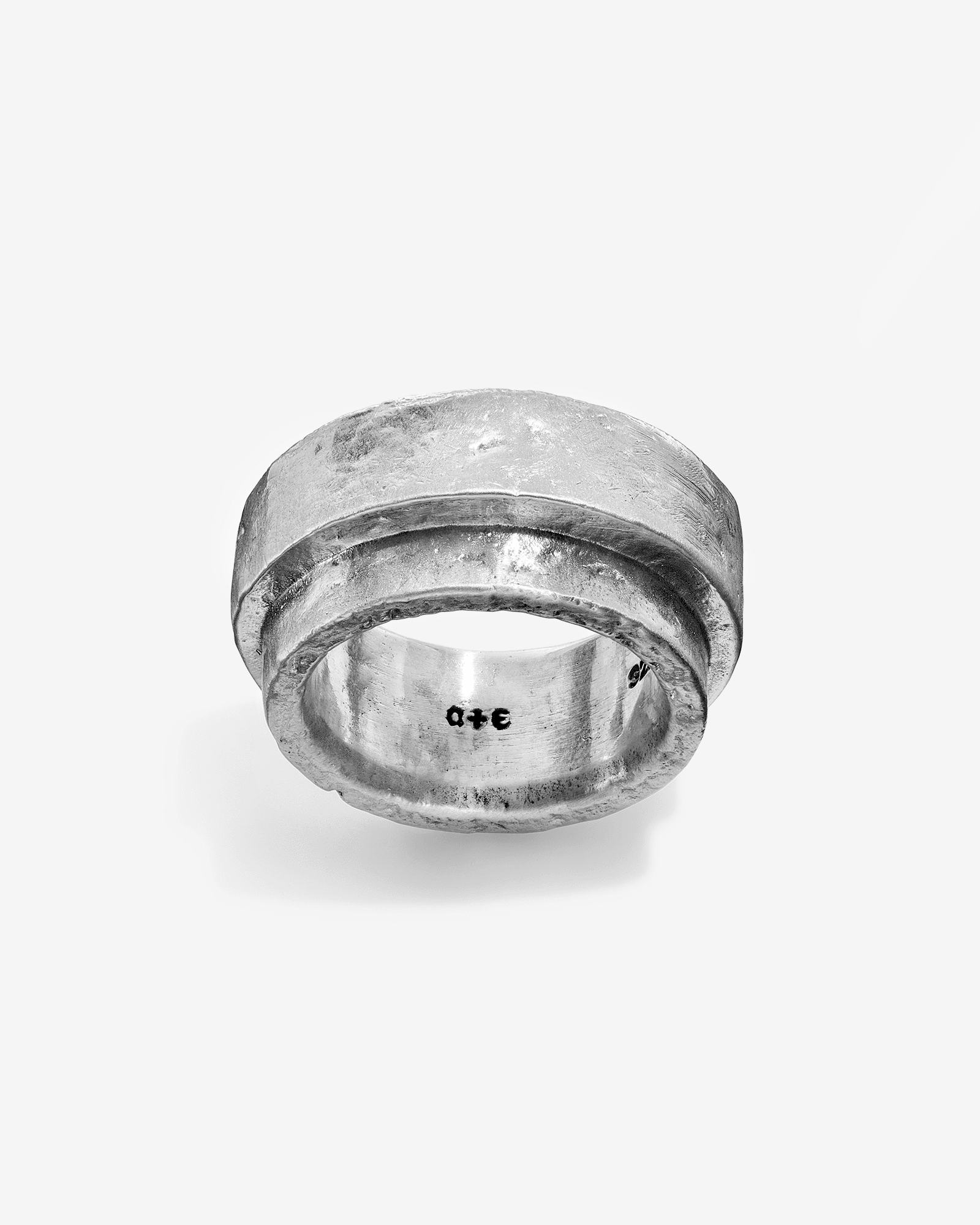Temple Step Ring-Rings- Silver - US6 - Ask & Embla