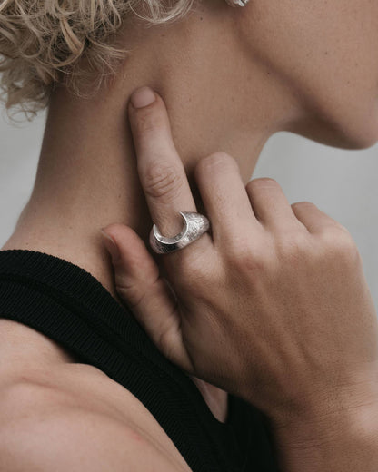 Equinox Ring-Rings- US5 - Silver - Ask & Embla