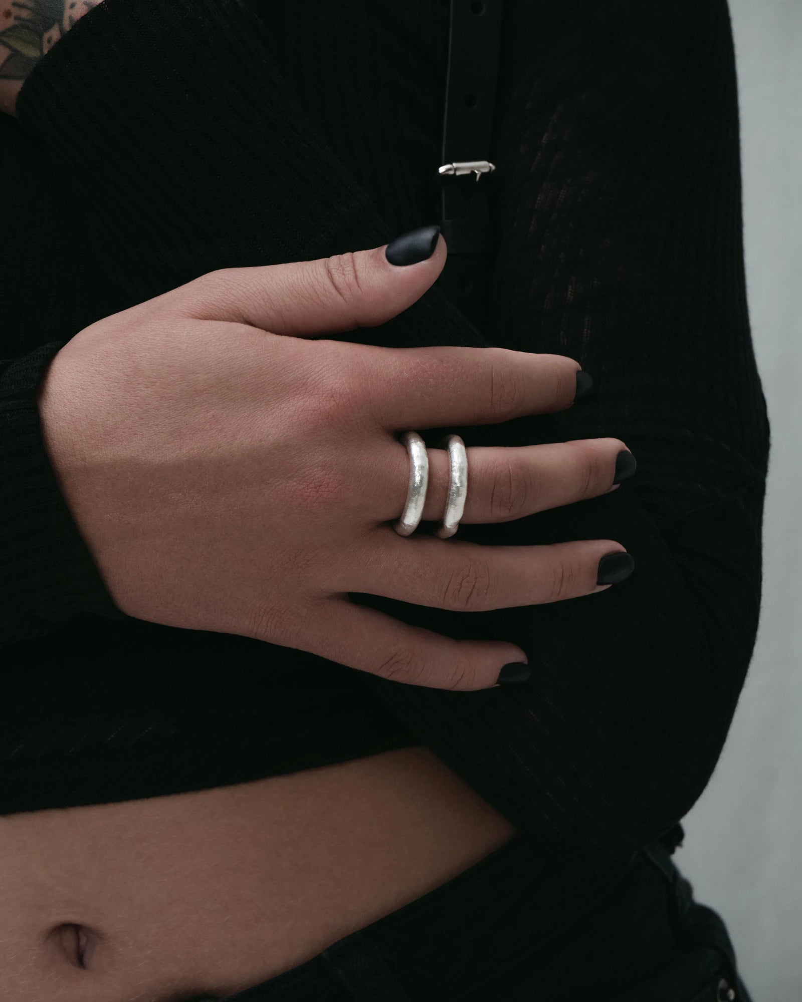 Phantom Ring-Rings- US5 - Silver - Ask & Embla