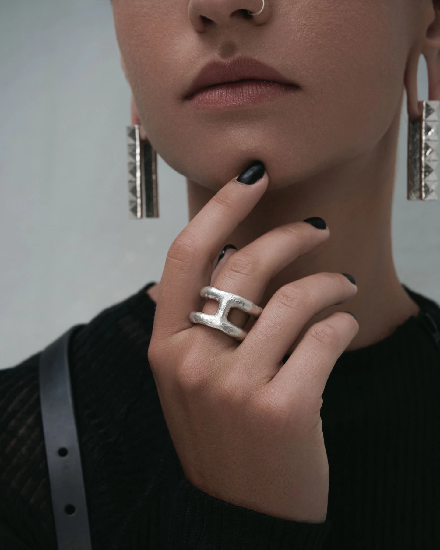 Phantom Ring-Rings- US5 - Silver - Ask & Embla