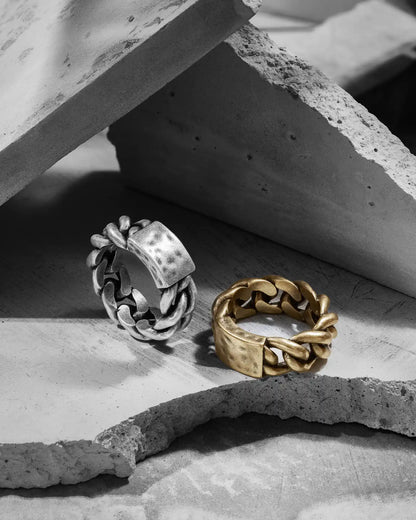 Revolution Ring-Rings- US5 - Silver - Ask & Embla