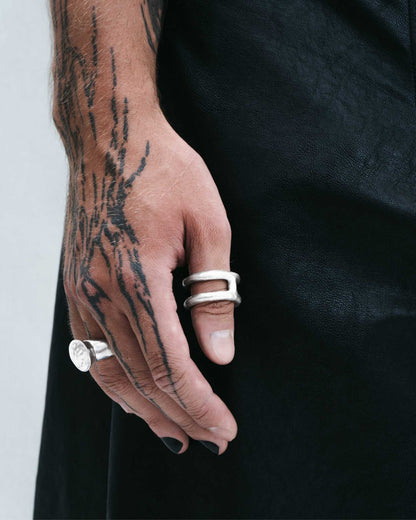 Monk Ring-Rings- US6 - - Ask & Embla