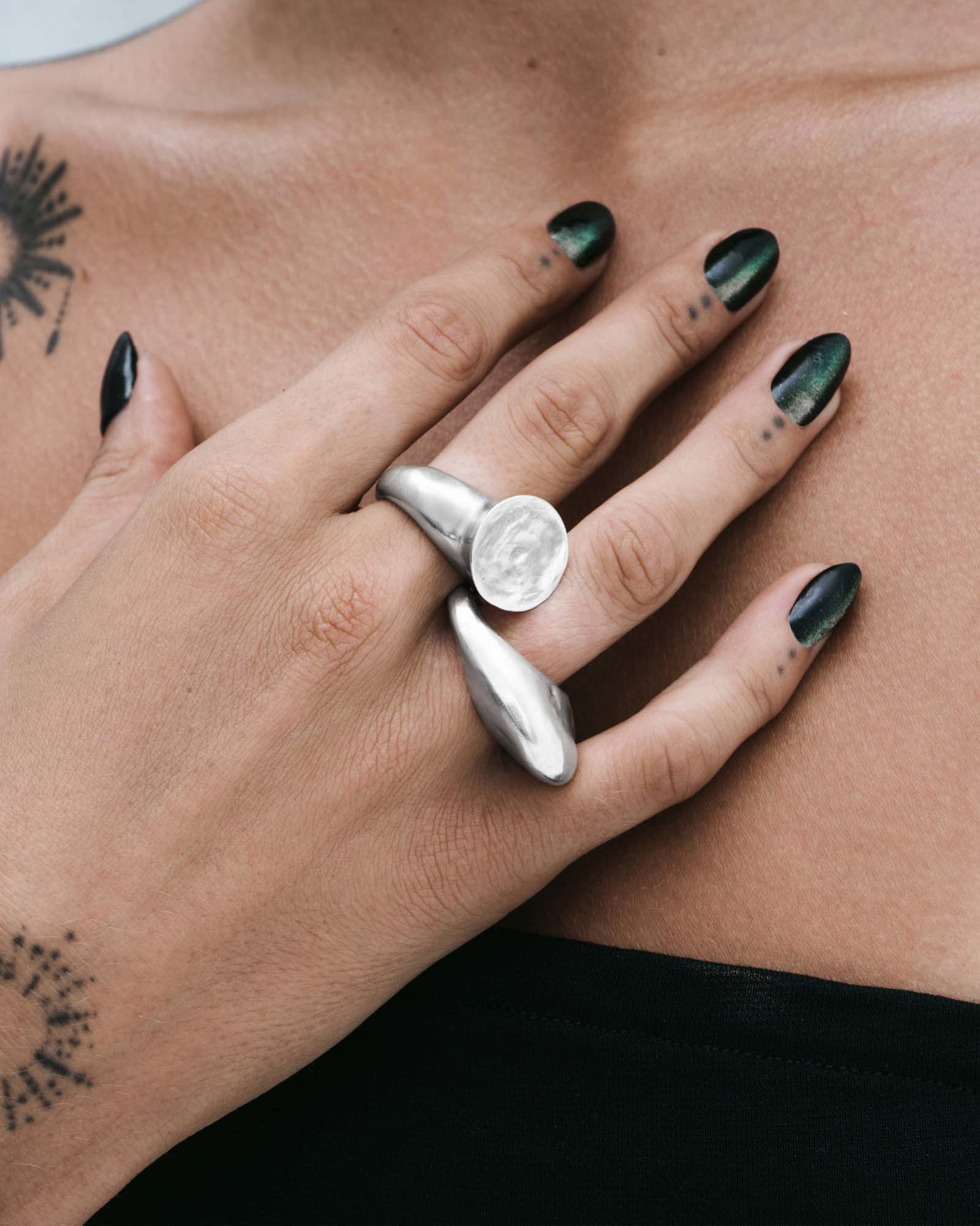 Monk Ring-Rings- US6 - - Ask & Embla