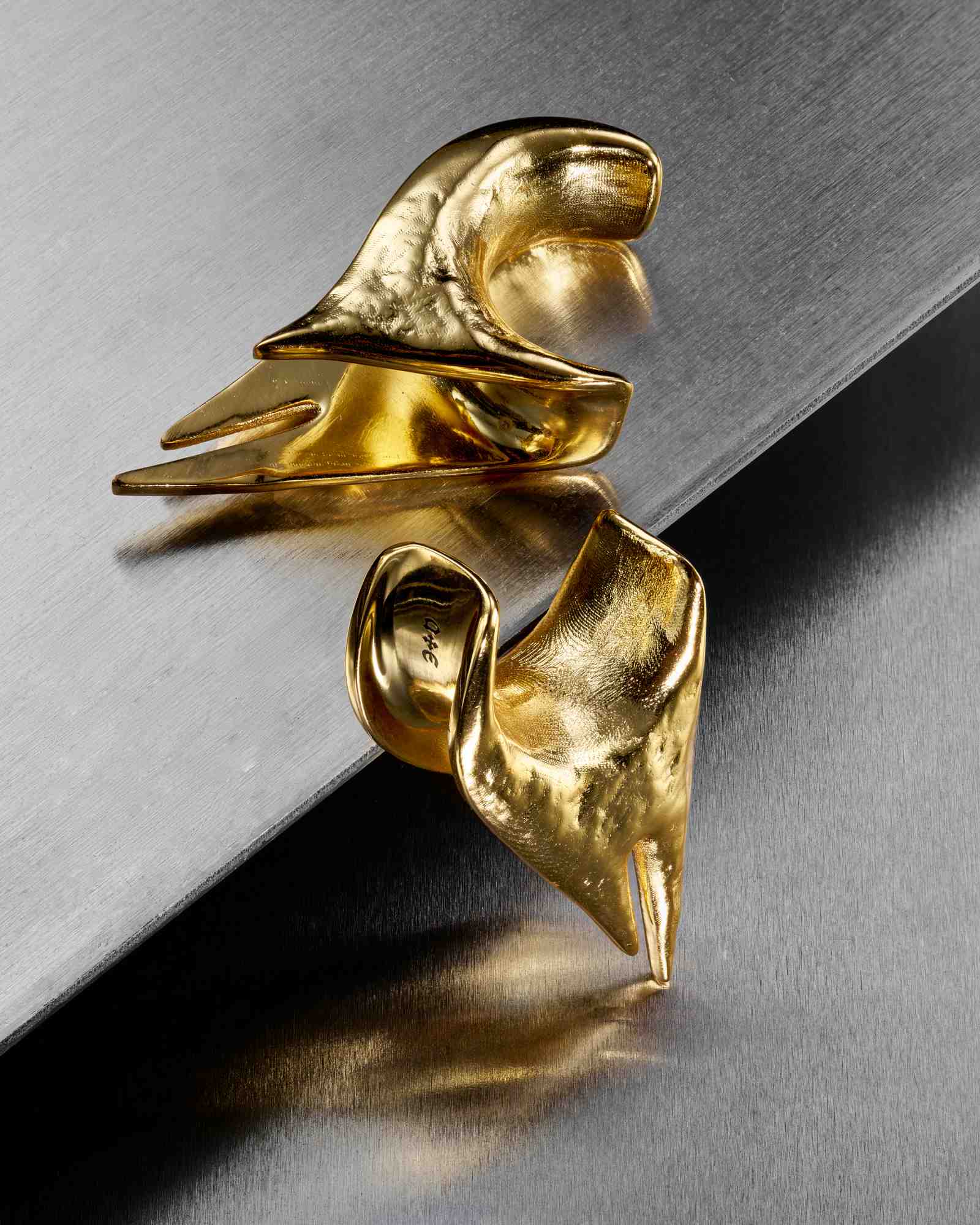 Seventh Saddle Hangers-Saddle Hangers- 8mm (0g) - Gold - Ask & Embla