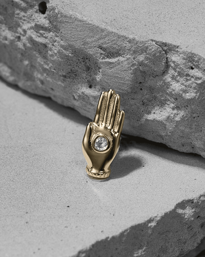 Protector Threadless End (14K Gold)-Threadless Ends- - - Ask & Embla