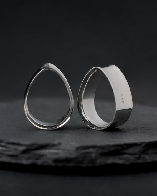 A&E Signature Minted Teardrop Tunnels-Tunnels- Gold - 8mm (0g) - Ask & Embla