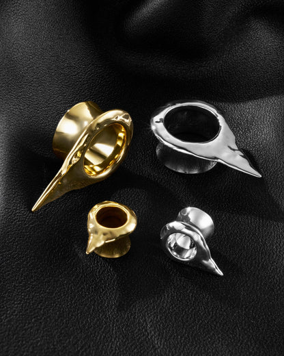 Erilon Tunnels-Tunnels- Gold - 8mm (0g) - Ask & Embla