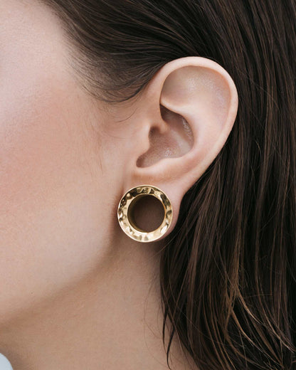 Ombria Tunnels-Tunnels- Gold - 8mm (0g) - Ask & Embla