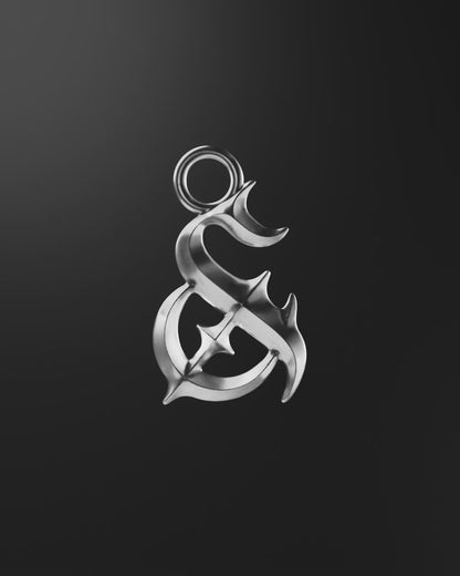 Mini Blackletter Charms - &