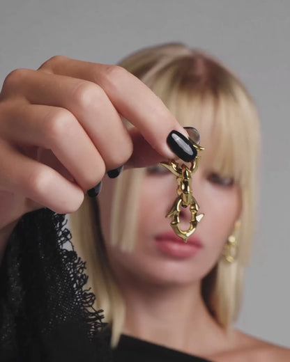 Labyrinth earrings