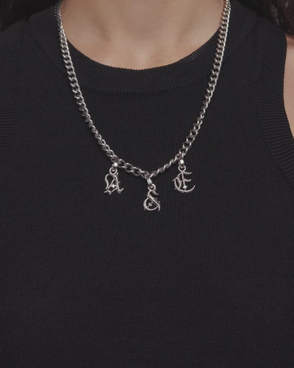 Mini Blackletter Charms - B