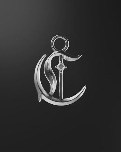 Mini Blackletter Charms - C