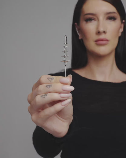 FORBIDDEN Pin Cuff Earring